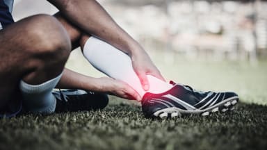 Die häufigsten Fußballverletzungen