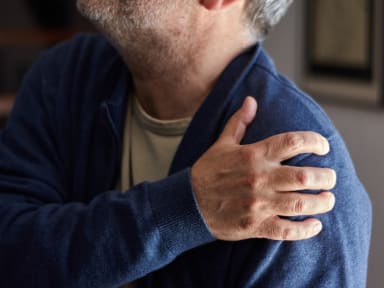 Patient mit fortgeschrittenem pleomorphem Sarkom