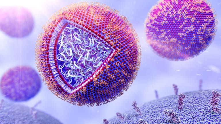 Nanopartikel mit mRNA