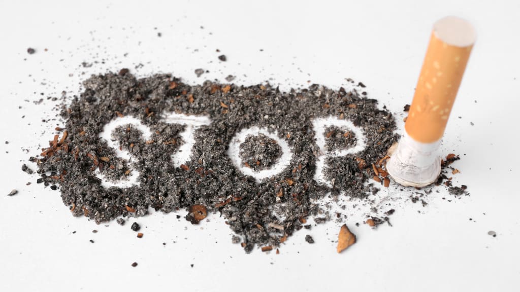 Zigarette Rauchstopp