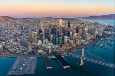 Blick auf San Francisco