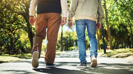 Mehr Gehen, weniger Schmerzen im Rücken