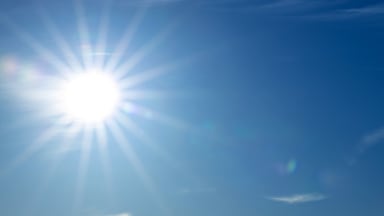 full bright sun