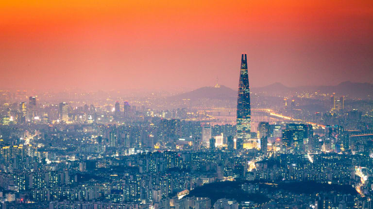 Blick auf Seoul