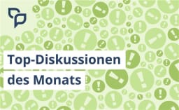 Top-Diskussionen des Monats