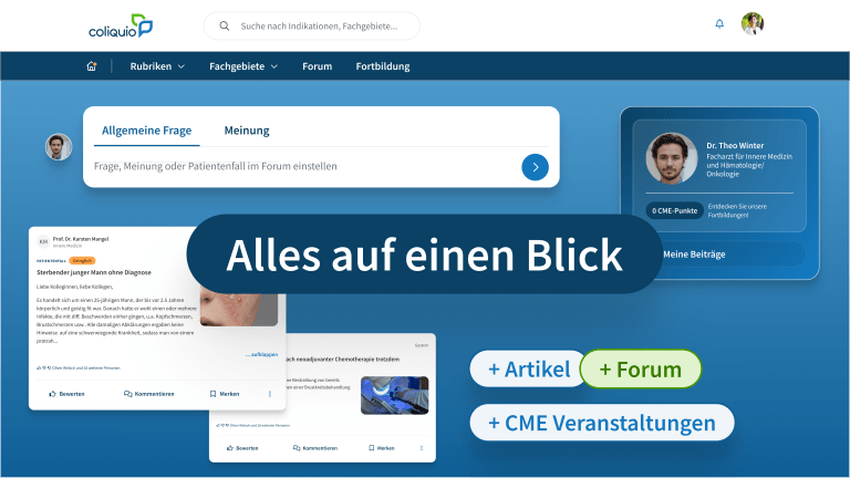 Neue Startseite coliquio