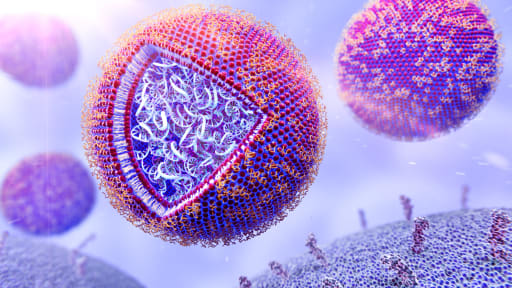 Nanopartikel mit mRNA