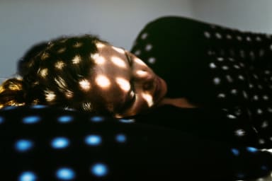 depressed young woman
