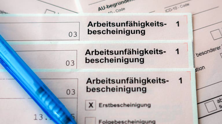 Arbeitsunfähigkeitsbescheinigung