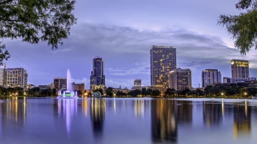 Skyline von Orlando