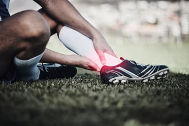 Die häufigsten Fußballverletzungen