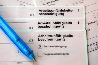 Arbeitsunfähigkeitsbescheinigung