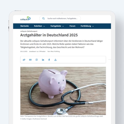 coliquio Gehaltsreport und Stimmungsbarometer 2025