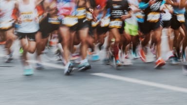 Augenkomplikation nach Halbmarathon