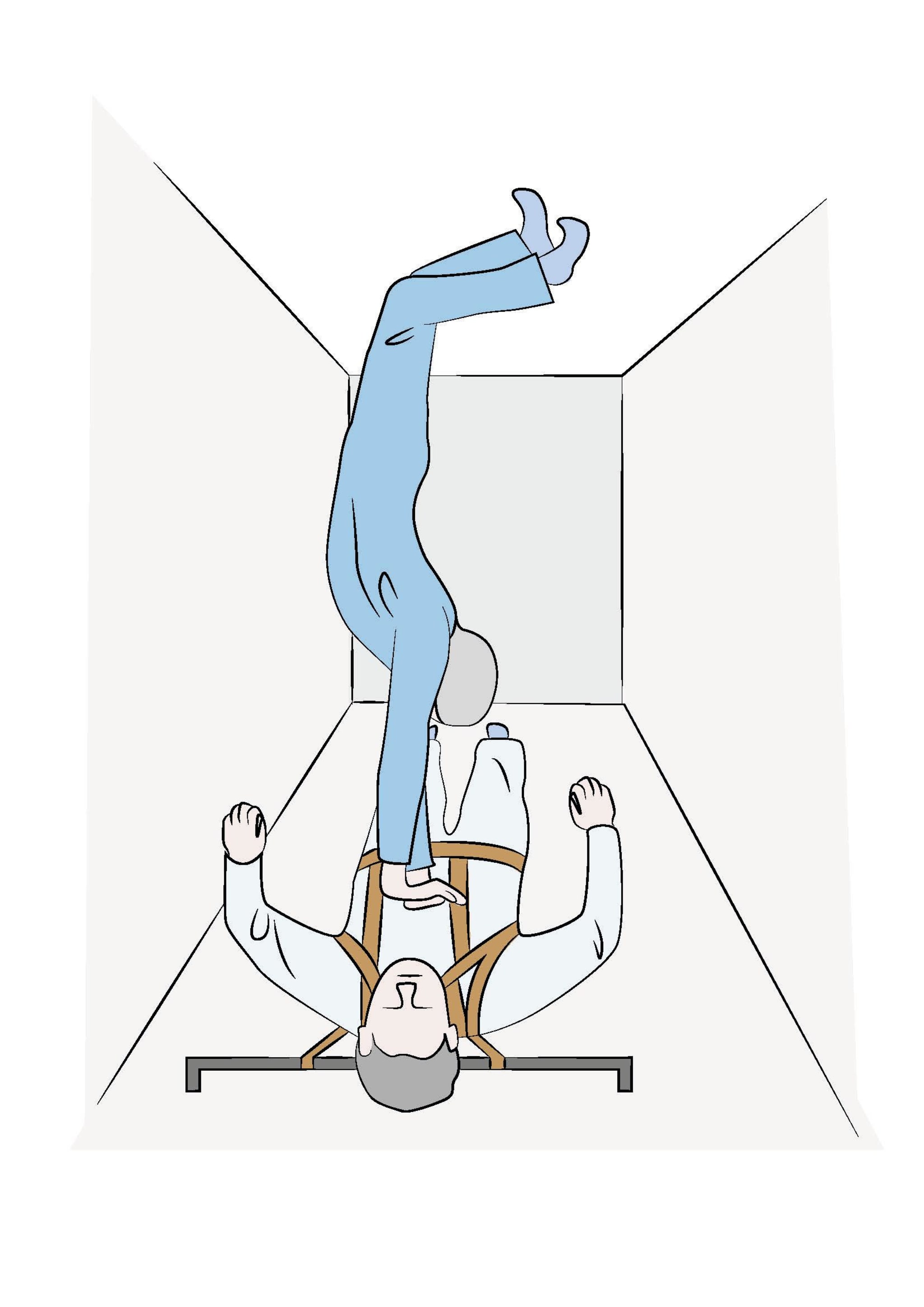 Abb.2: Handstand-Methode, © “MedizinFoto Uniklinik Köln”