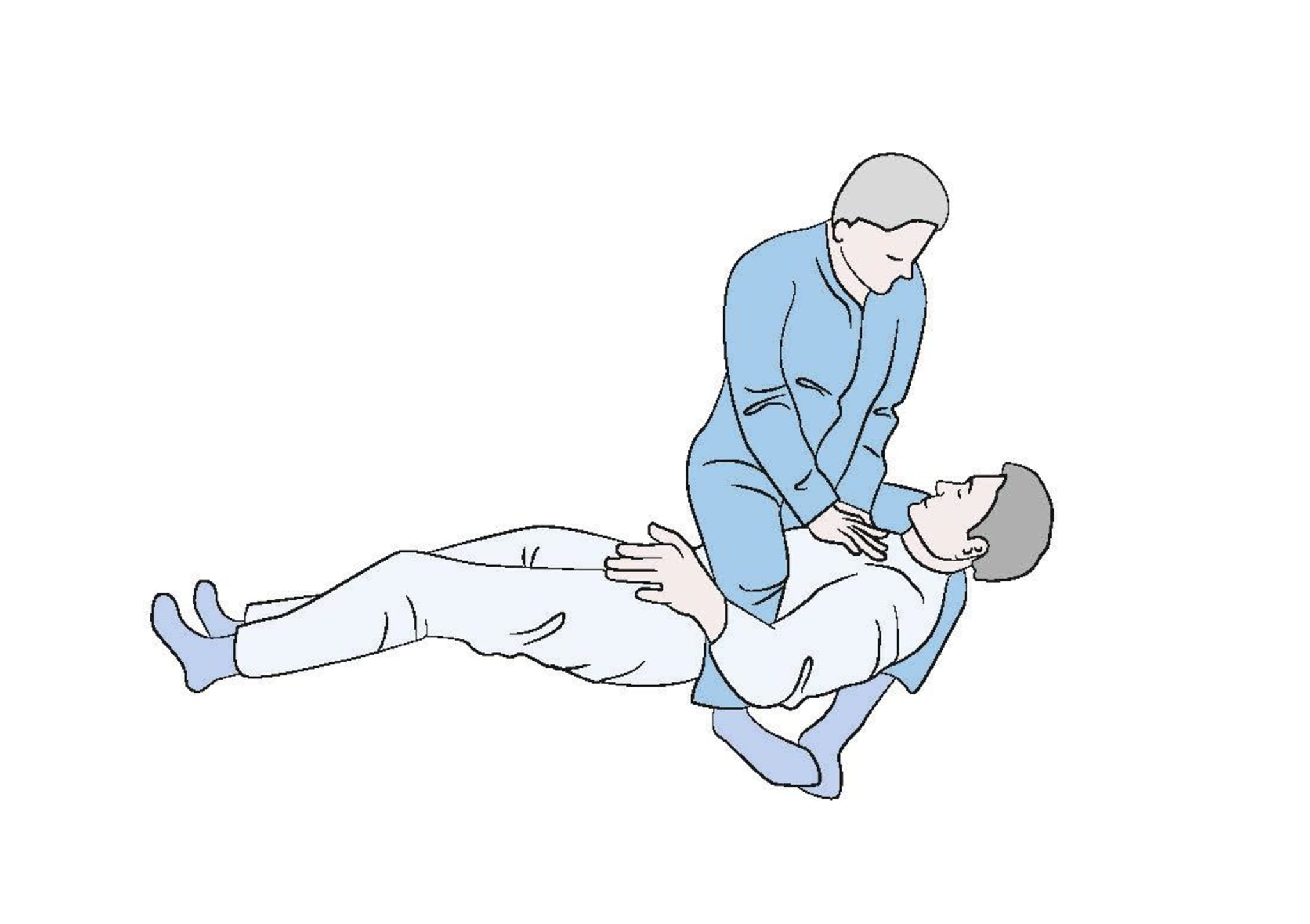 Abb. 1: Evetts-Russomano-Methode ER, © “MedizinFoto Uniklinik Köln” 
